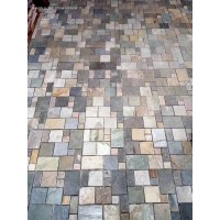 Classic Antique Culture Stone Mosaic Tiles Rectangle Brick Shape/Random Size for Exterior Walling and Floor Paving